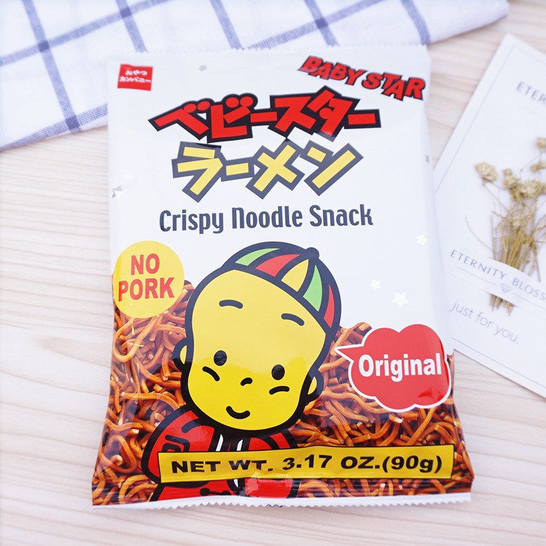 貝貝星零食面（寬面）37G（日本進(jìn)口）